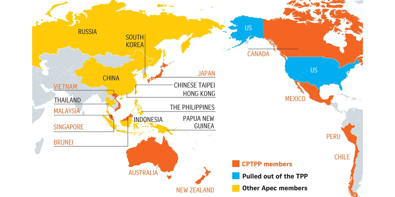 The new agreement eliminates tariffs across a comprehensive range of goods and services between 11 nations, including Australia, Mexico and Japan.