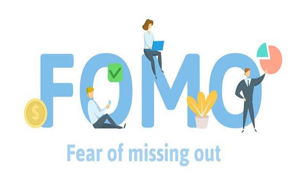 FOMO, fear of missing out, crypto, cryptocurrency, crypto trading, investing