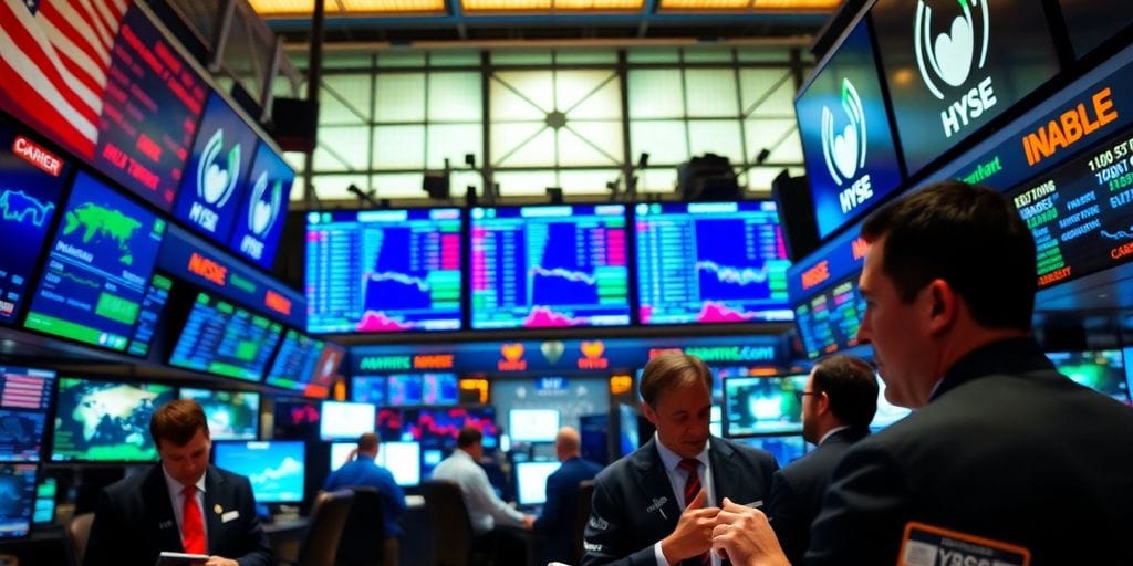 Traders actively engaged in a dynamic trading environment.