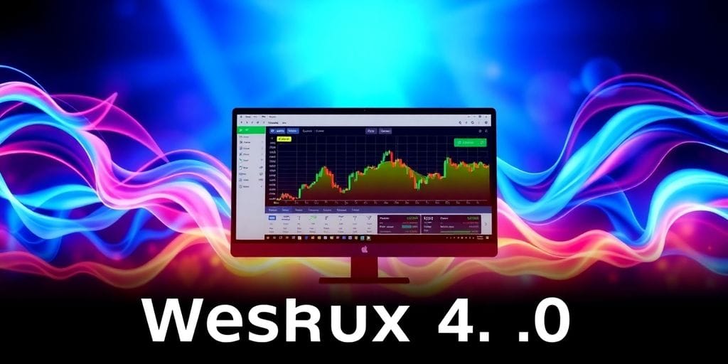 Webull Desktop 4.0 interface on a computer screen.