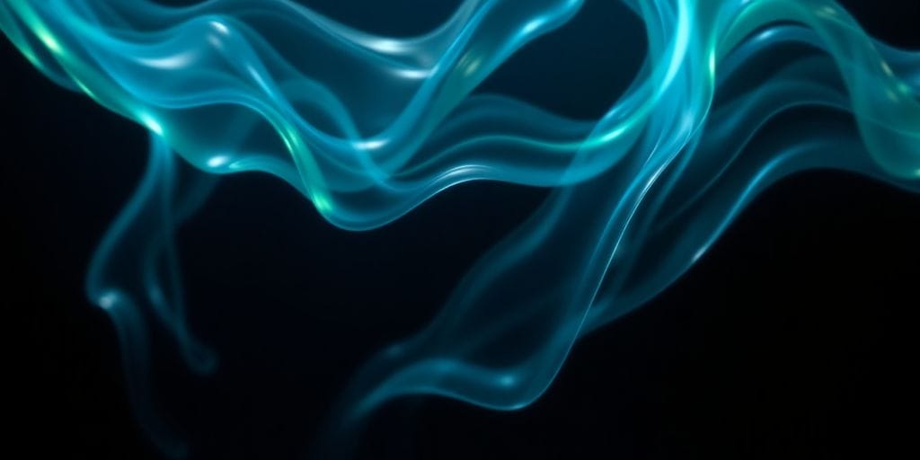 Digital currency flowing, abstract financial data.