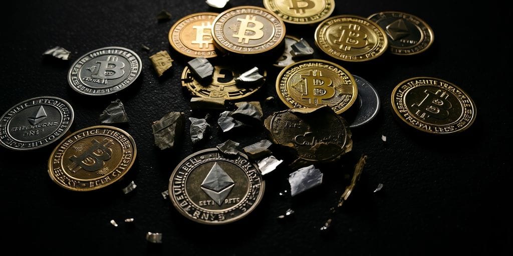 Crypto market crash aftermath.