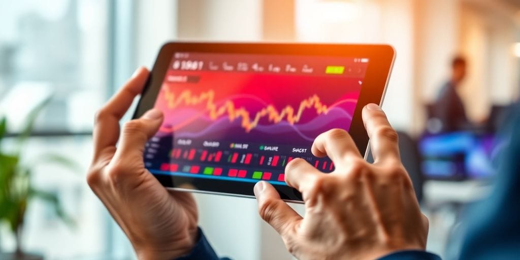 Financial success through binary options trading.