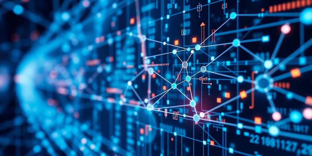 Automated trading strategy digital data flow.