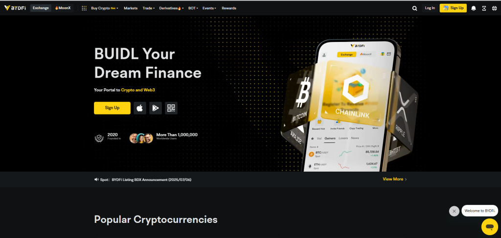 BYDFi: The Leading Alternative to Bybit for Crypto Traders in 2025