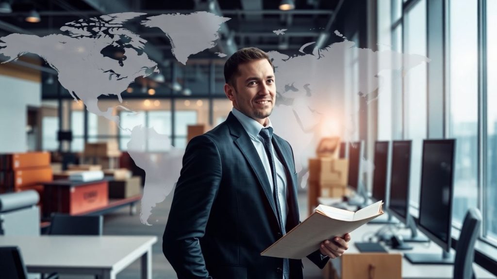 Freight agent training success in logistics