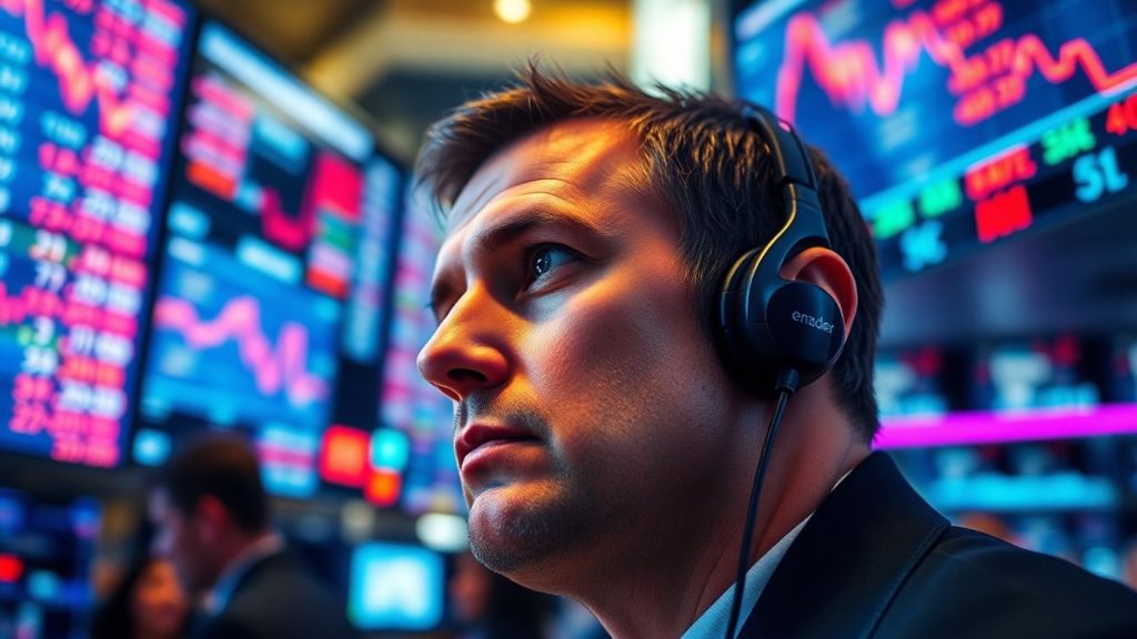 Day trading chart software interface.