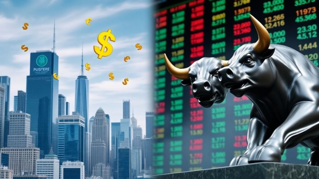 Forex and stock trading comparison image.