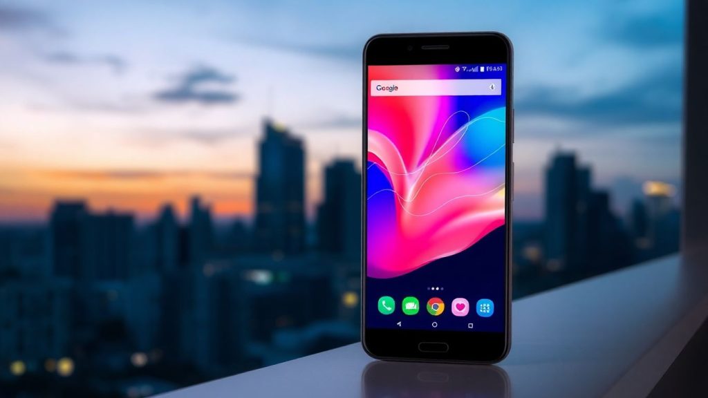 Forex trading app on Android device