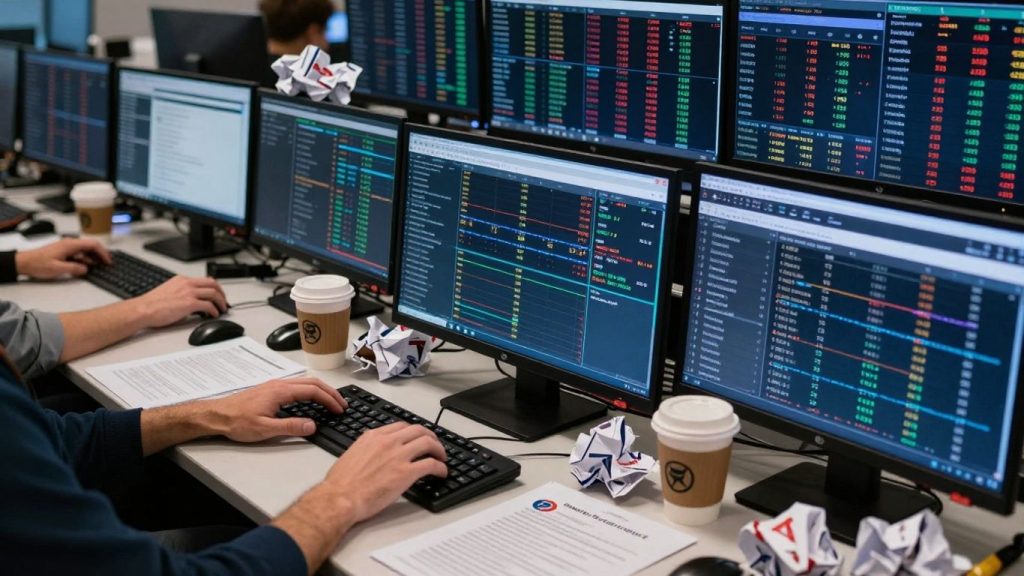 Day trading on Reddit forum with stock tickers.