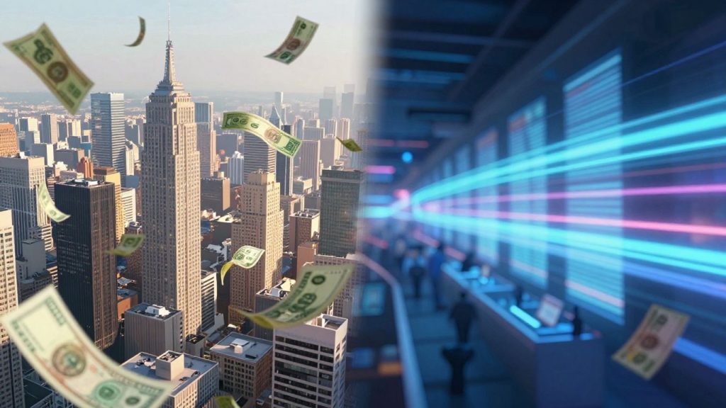 Forex and Futures trading comparison visual