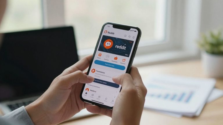 Fidelity day trading Reddit discussion on a smartphone.
