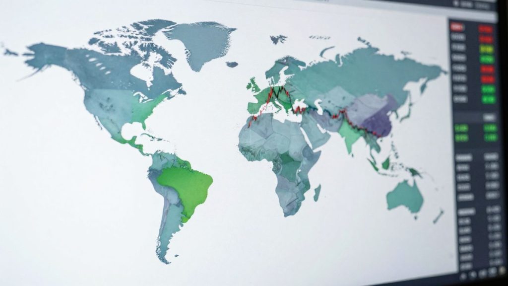 TradingView platform interface with market data