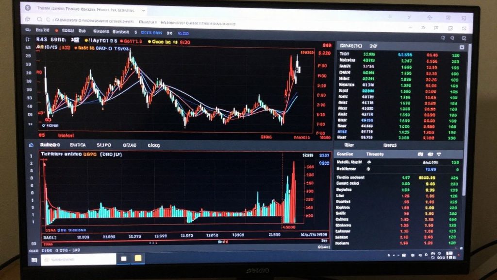thinkorswim desktop interface with trading charts
