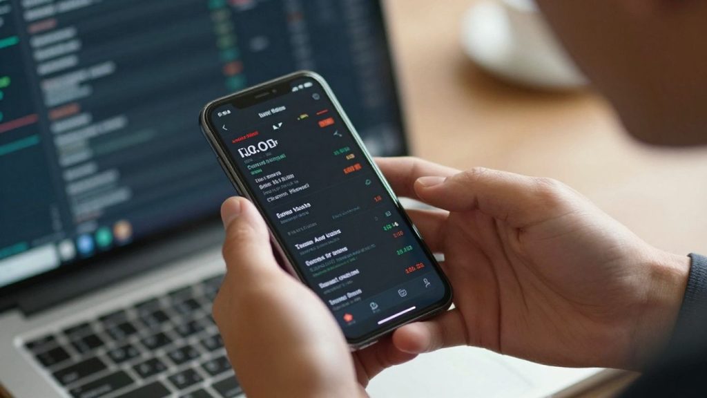 Beginner's guide to day trading on a smartphone.