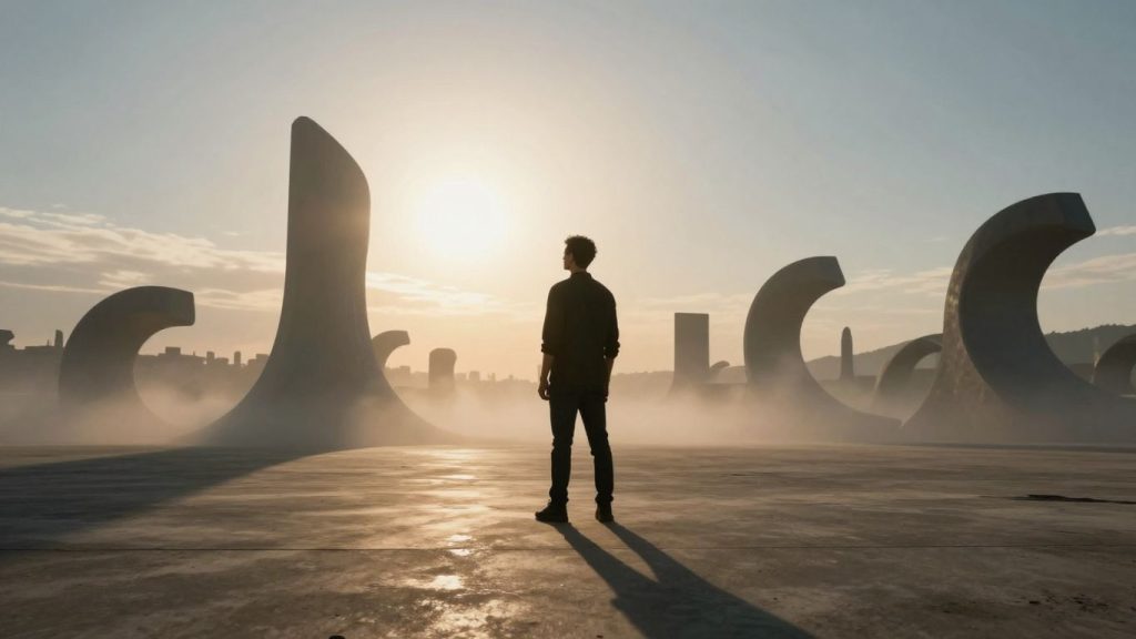 Beginner trader looking towards a bright future.