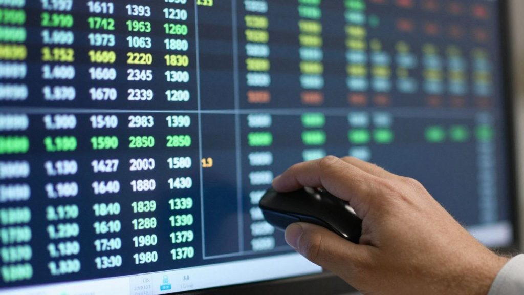 EURUSD currency trading terminal with dynamic charts.