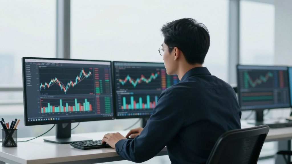 Trading success and market opportunity visualized.