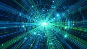 Abstract digital pathways and data streams