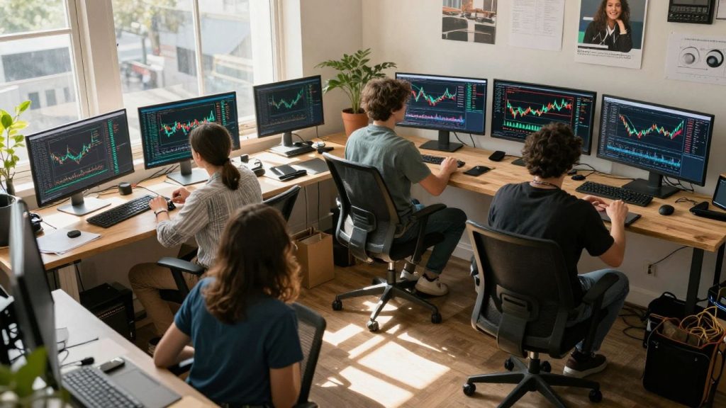 Forex traders discussing currency exchange on a forum.