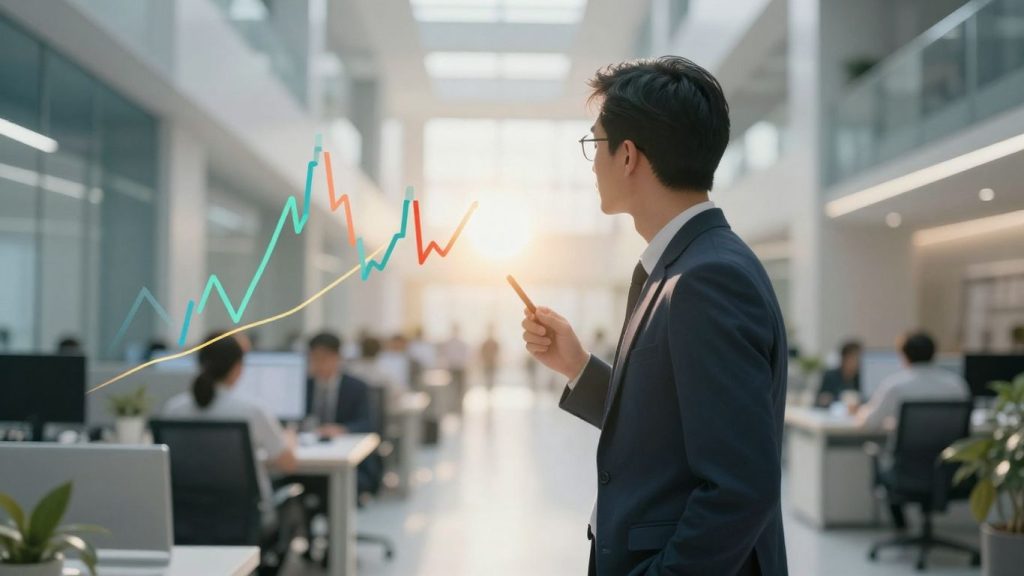 Beginner learning to trade financial markets.