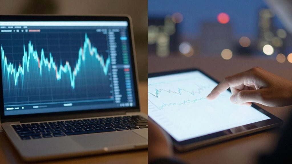 TradingView plans comparison with user interface elements.