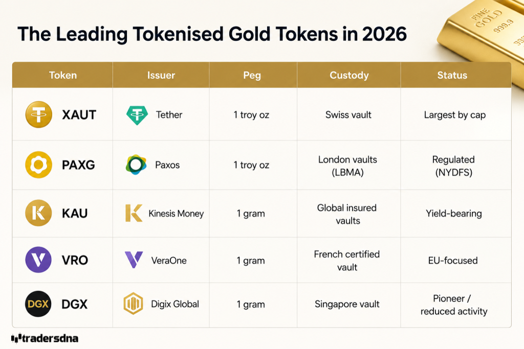 Tokenised Gold Explained: What It Is and Where to Buy